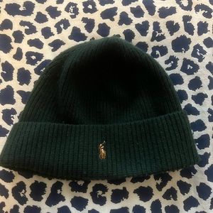 Green polo hat